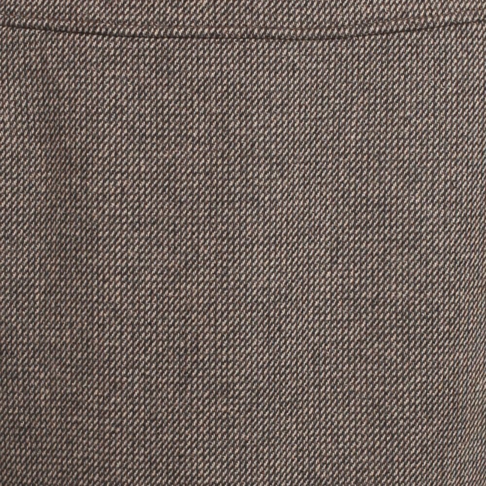 Oui Short Tweed Skirt Taupe