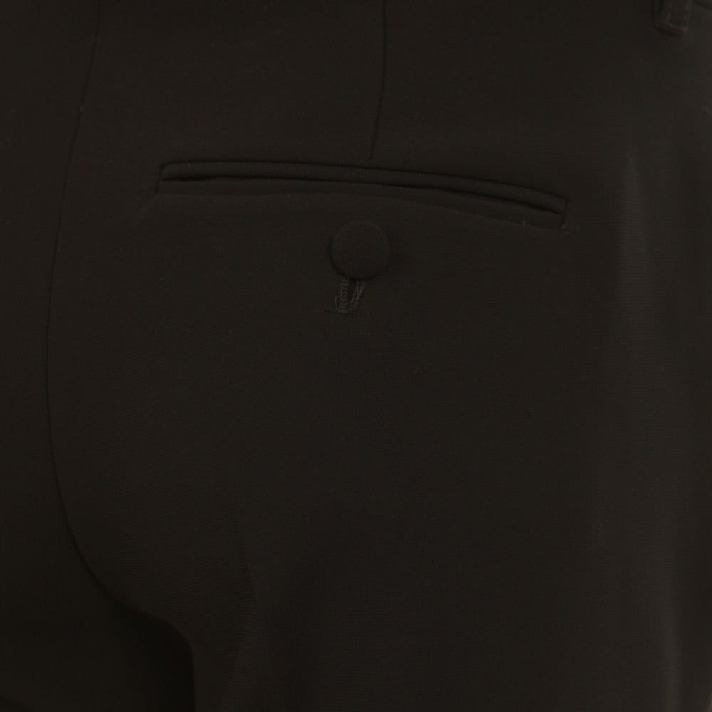 SET Full Length Ankle Zip Trousers With Chain Detail Black