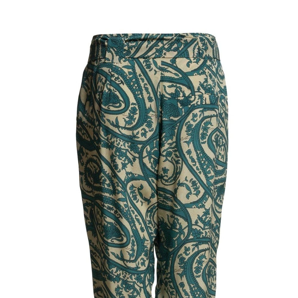 Day Birgir Et Mikkelsen Gesture Print Pant Teal/Ecru
