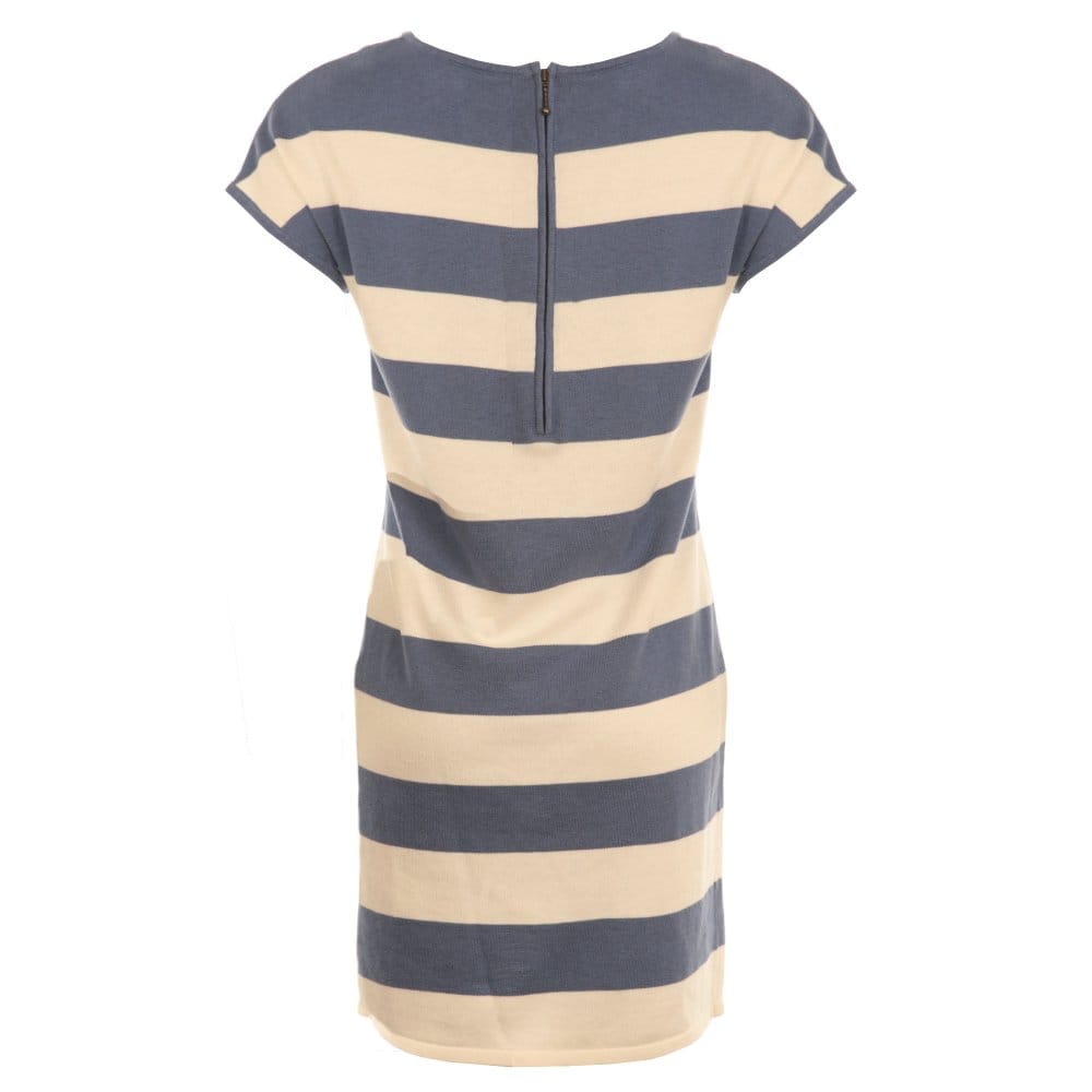Lexington Stripe Zip Dress Blue/White