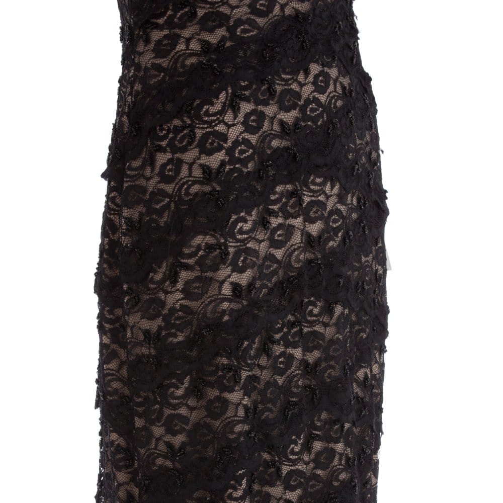 Bernshaw Eliza Long Lace Dress Black