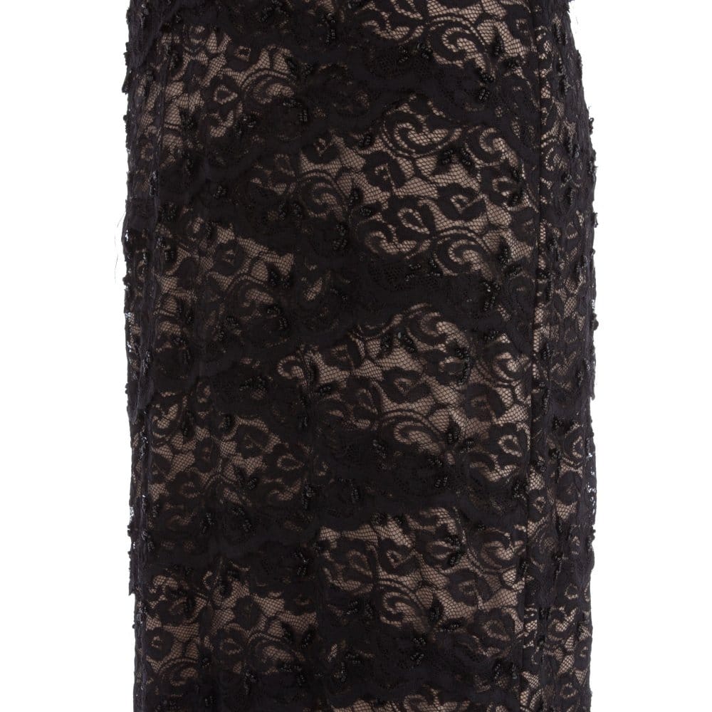 Bernshaw Eliza Long Lace Dress Black