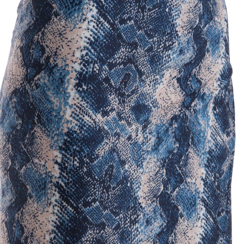 Ilse Jacobsen Snake Print Sarong Blue