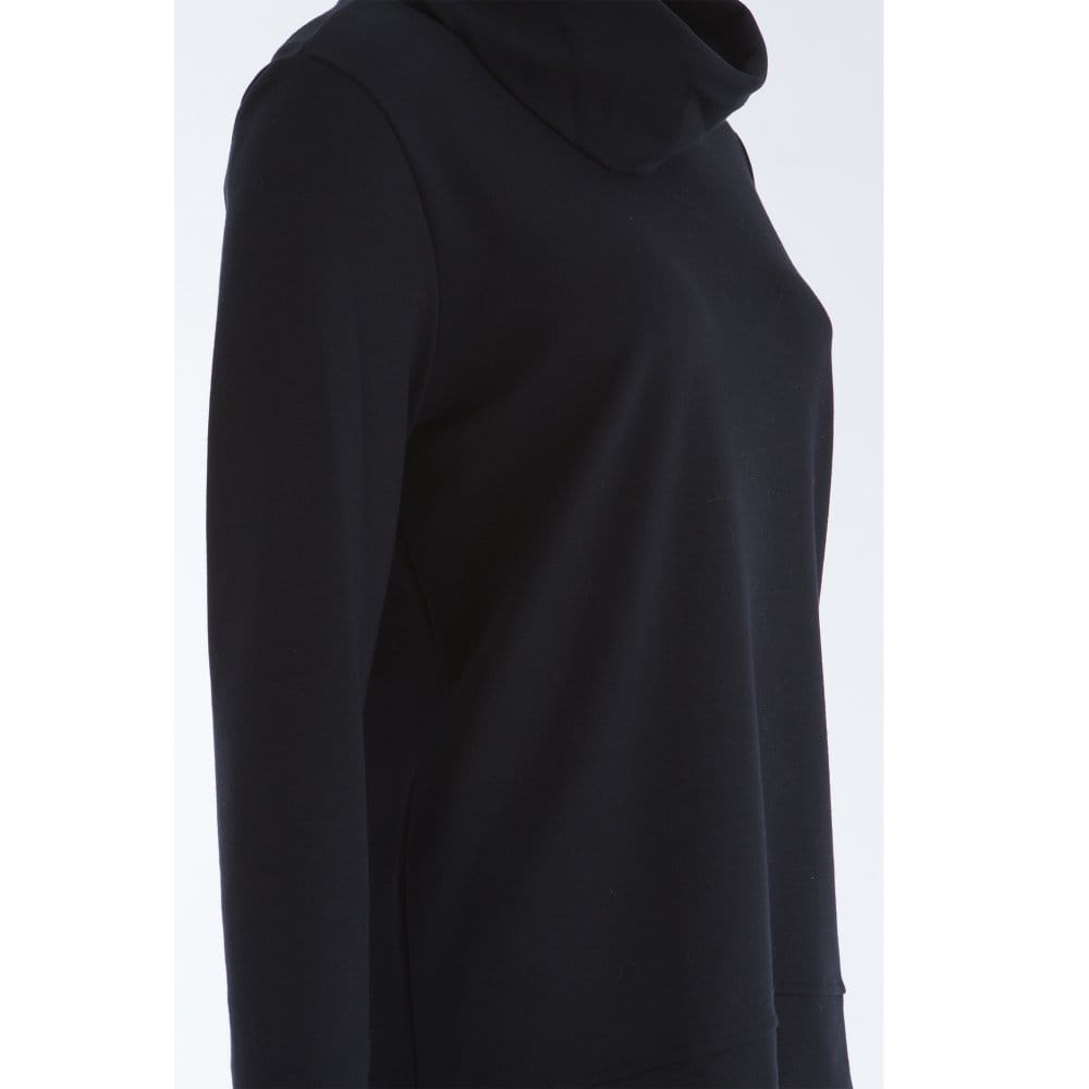Efixelle Roll Neck Sweatshirt Black