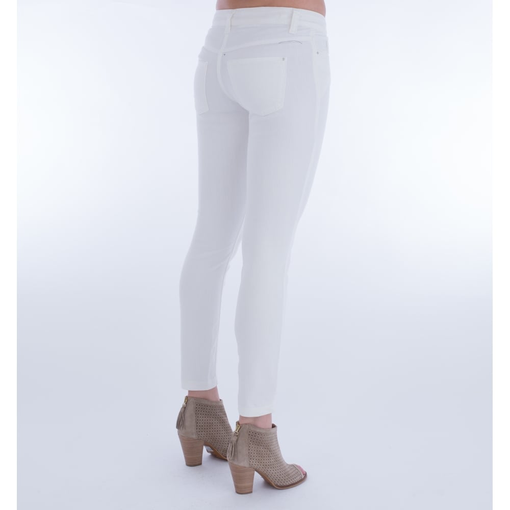 Mac Dream Skinny Authentic Jean Off White 28L