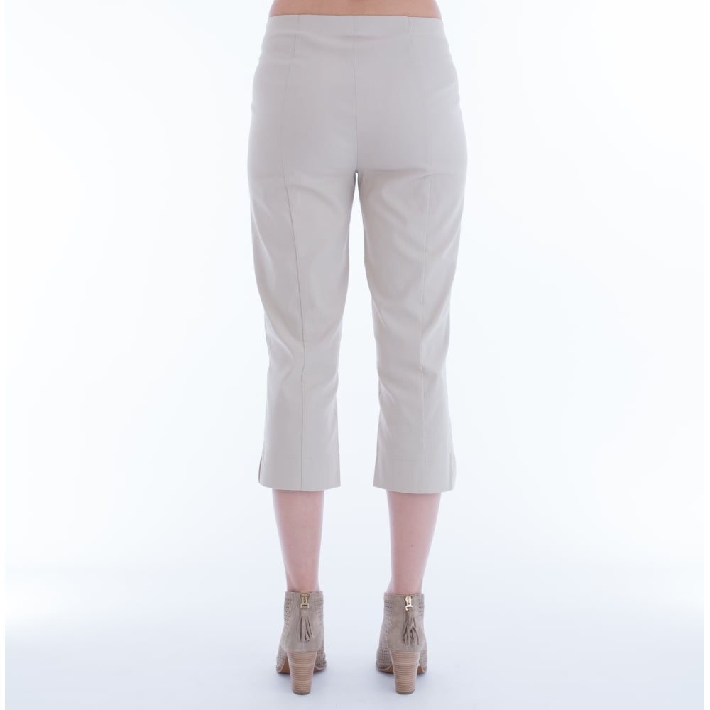 Robell Marie Cropped Pant Sand 51576