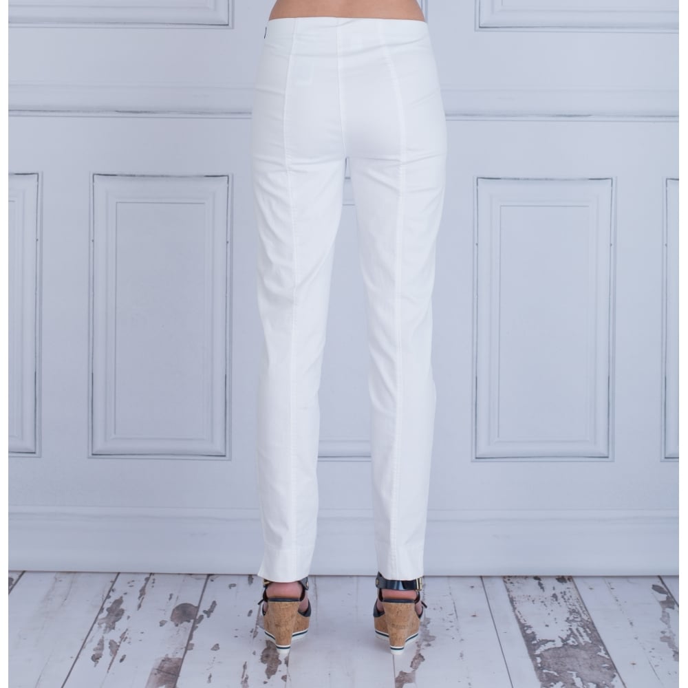 Robell Denim Marie Pull On Jeggings White 51639 5448