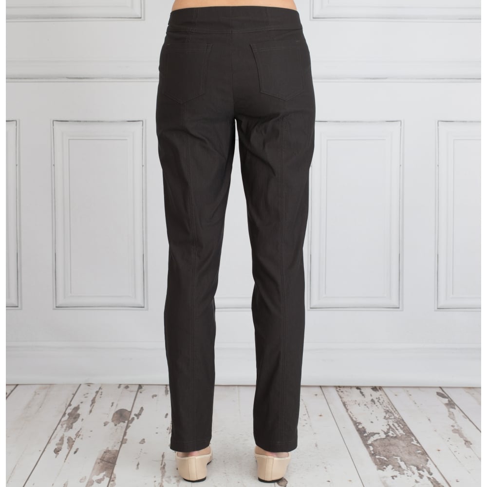 Robell Bella 78Cm Fleece Lined Trouser Anthracite