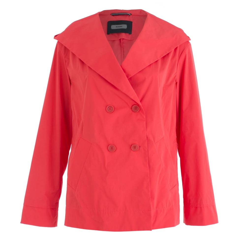 Riani A-Line Short Double Button Mac Coral