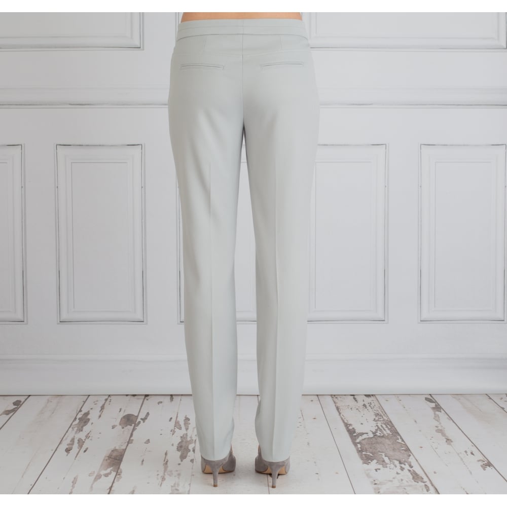 Riani Slim Fit Smart Trouser Pearl Grey