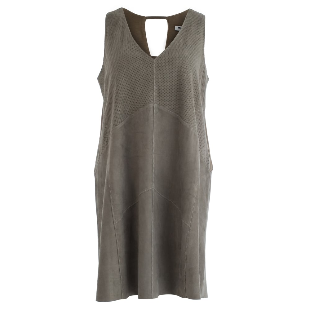 Max&Moi Suede Dress Khaki