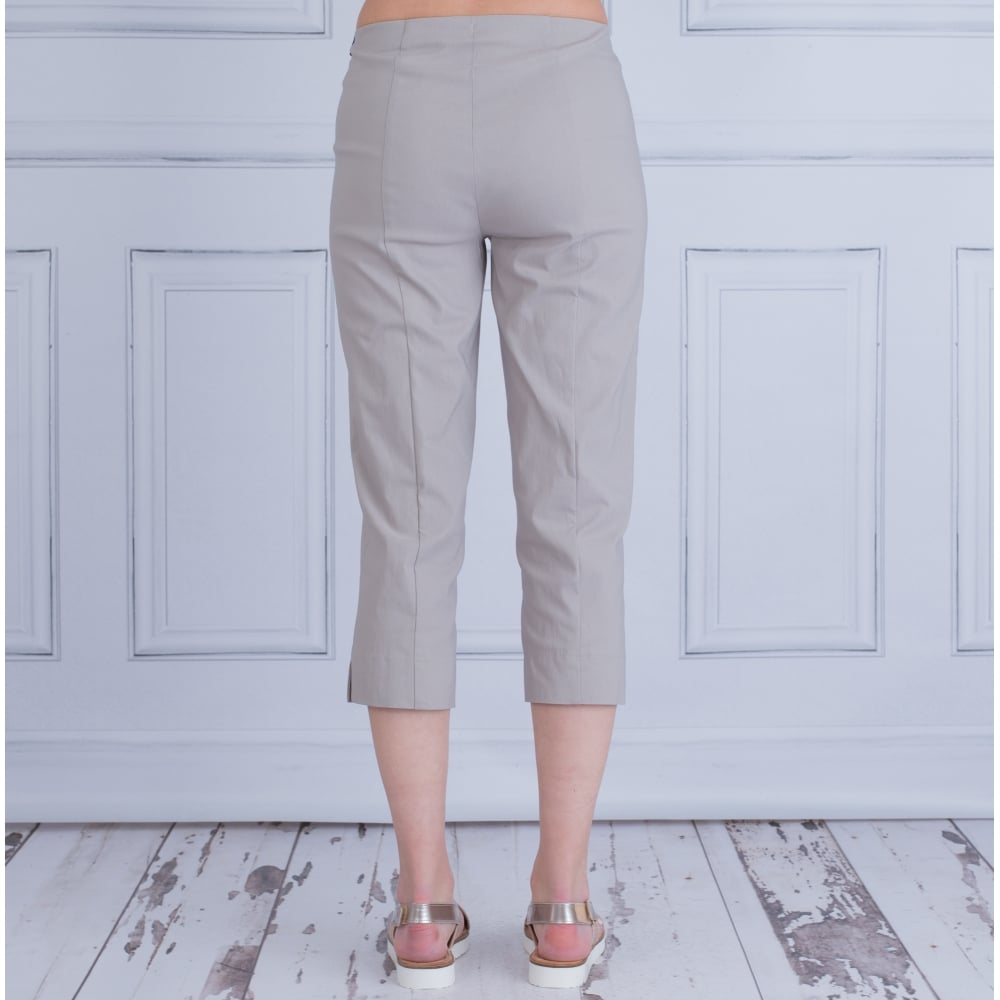 Robell Marie 07 55Cm Cropped Trouser In Mouse 51576 5499