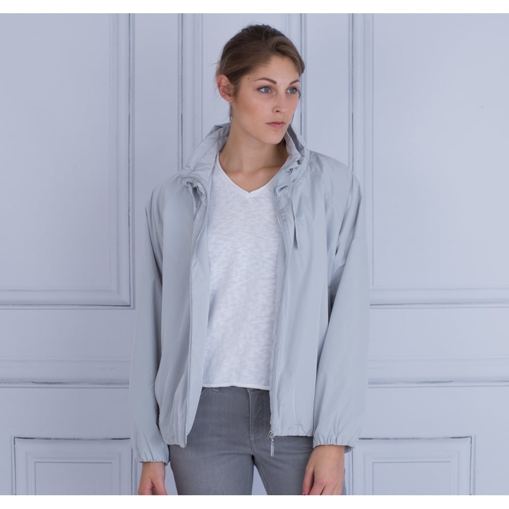 Lebek Waterproof Blouson Jacket Silver