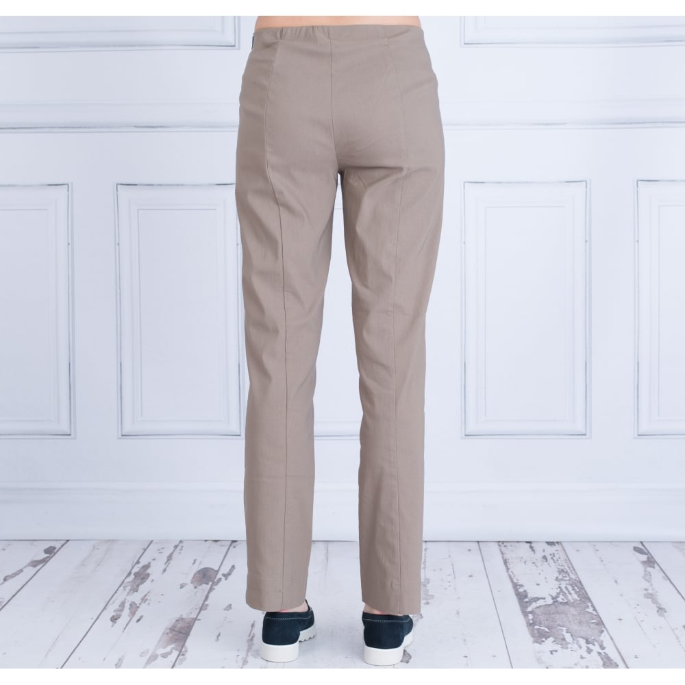 Robell Marie Classic Long Leg 78Cm Trouser Dark Taupe 51412 5499