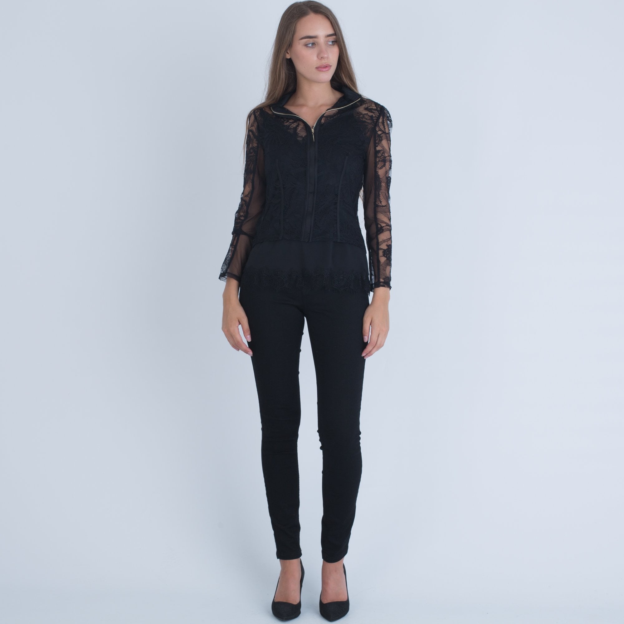 Marciano Lace Top Black