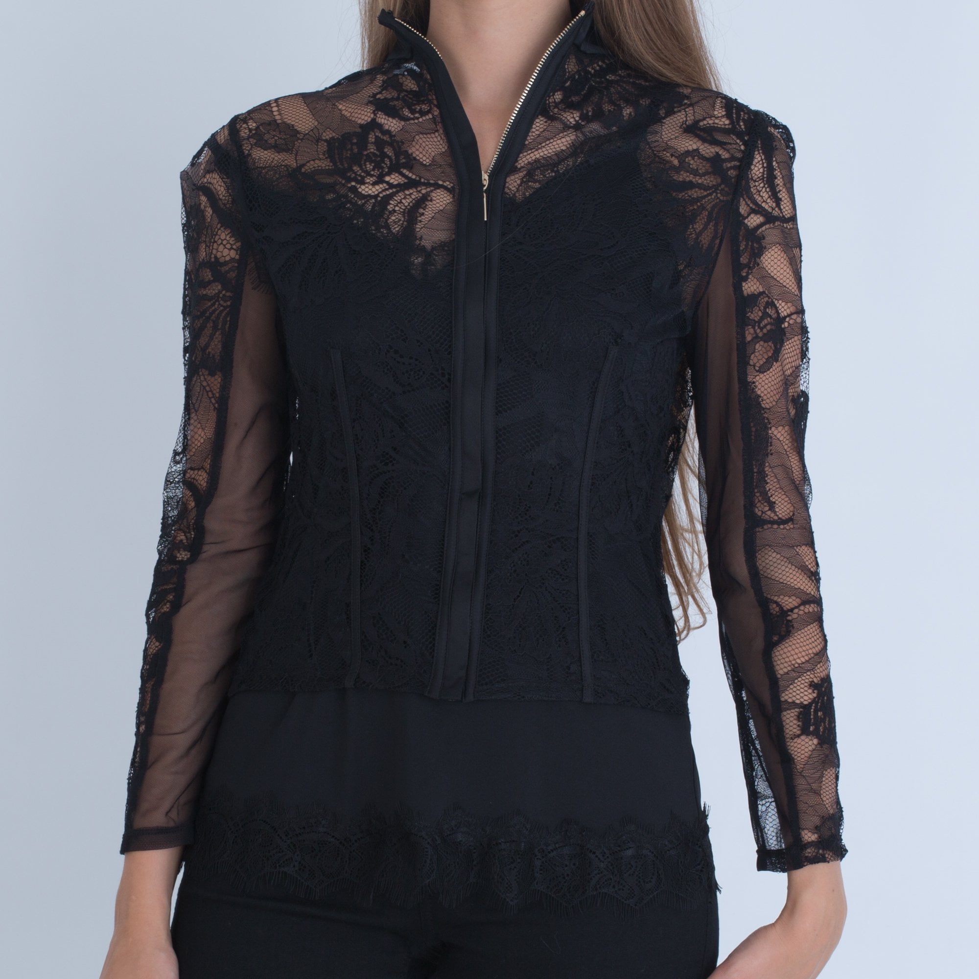 Marciano Lace Top Black