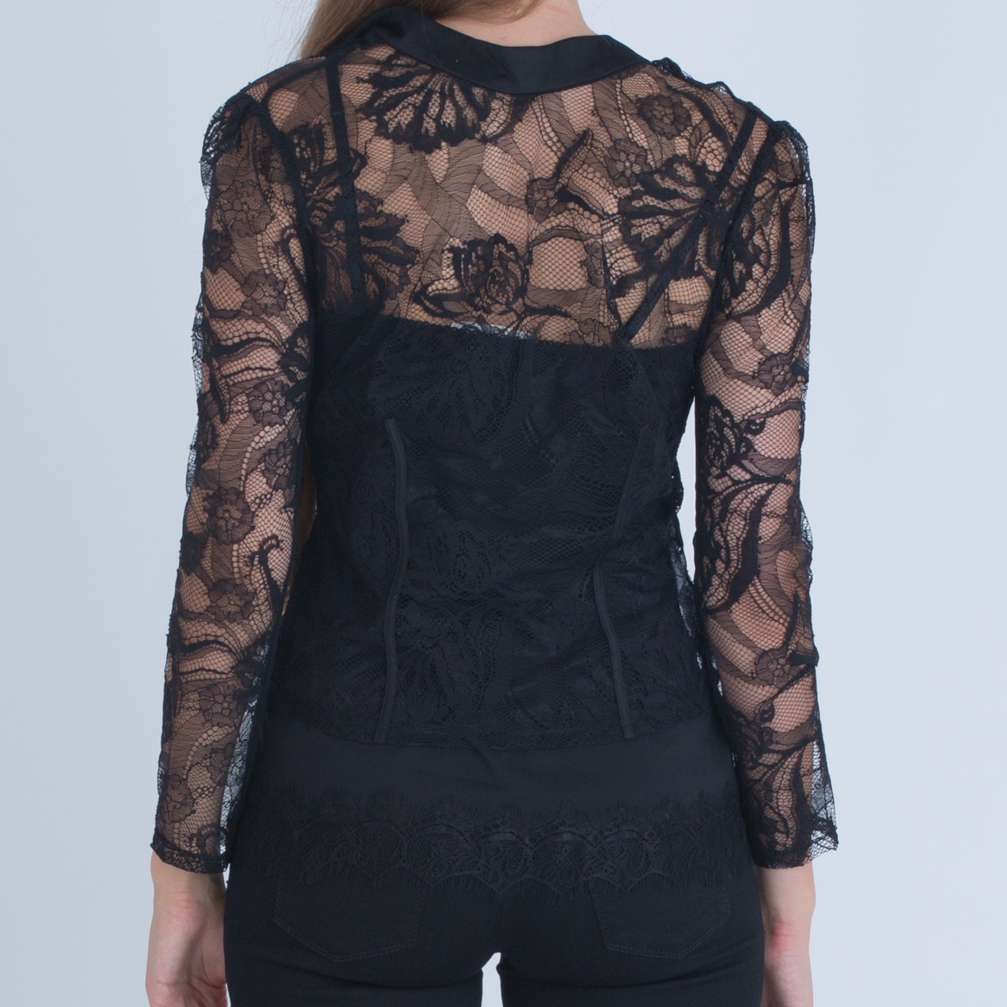Marciano Lace Top Black