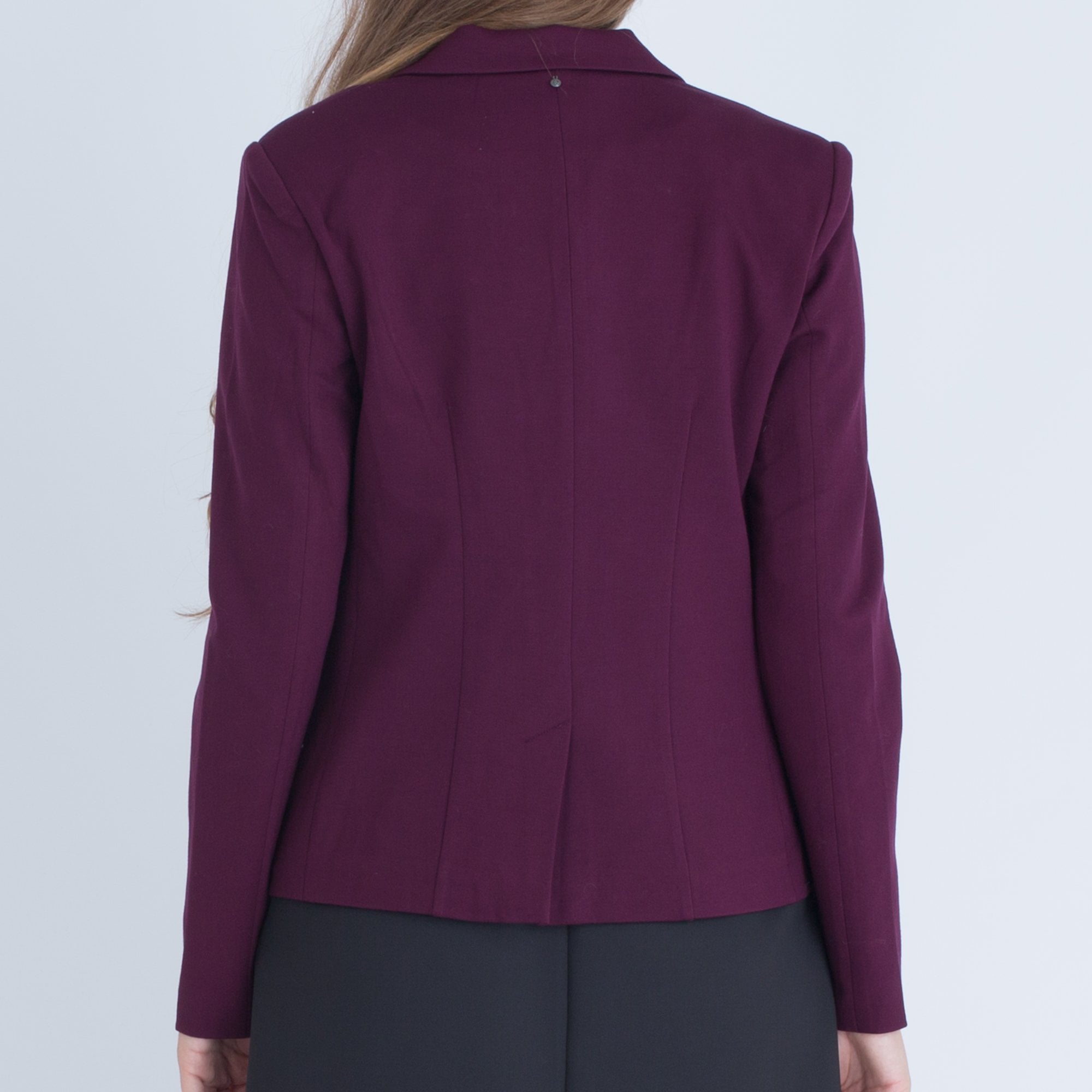 Rosemunde Single Button Jacket Burgundy