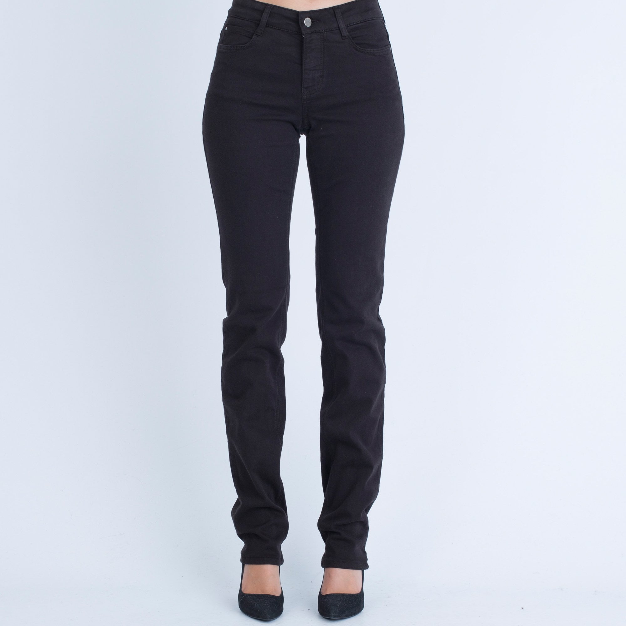 Mac Dream Straight Leg Jean Dark Chocolate 34L