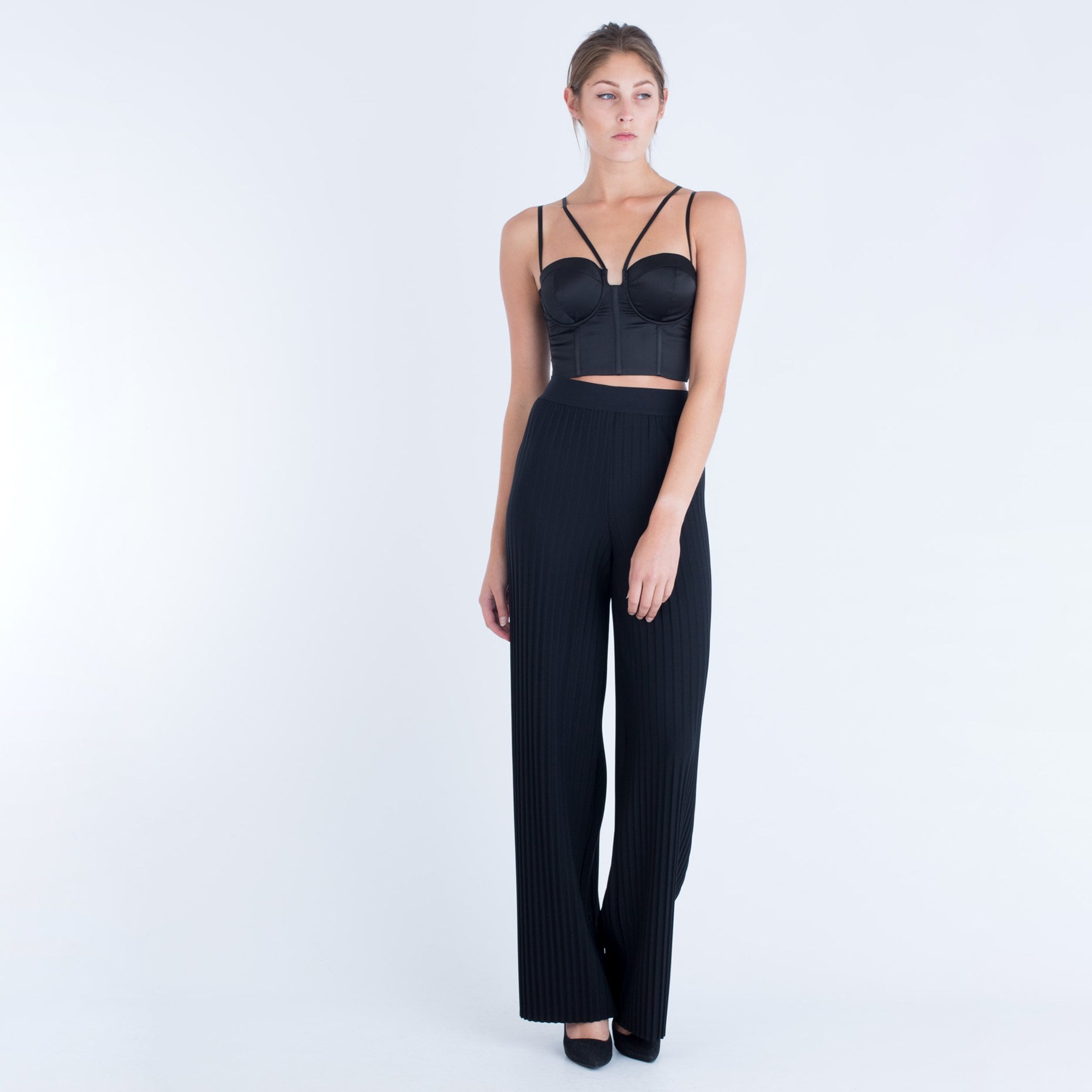 Marciano Back Zip Bralet Black