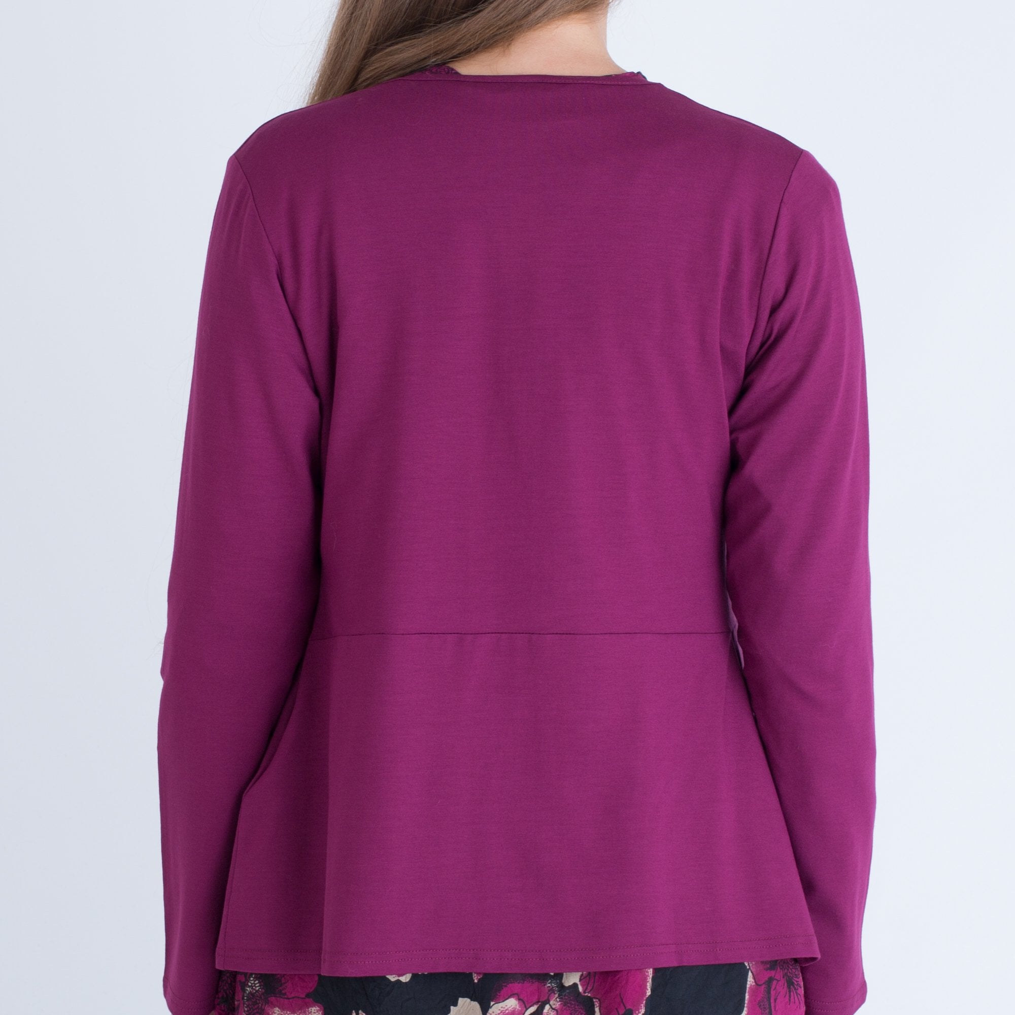 Masai Inger Jersey Cardigan Claret