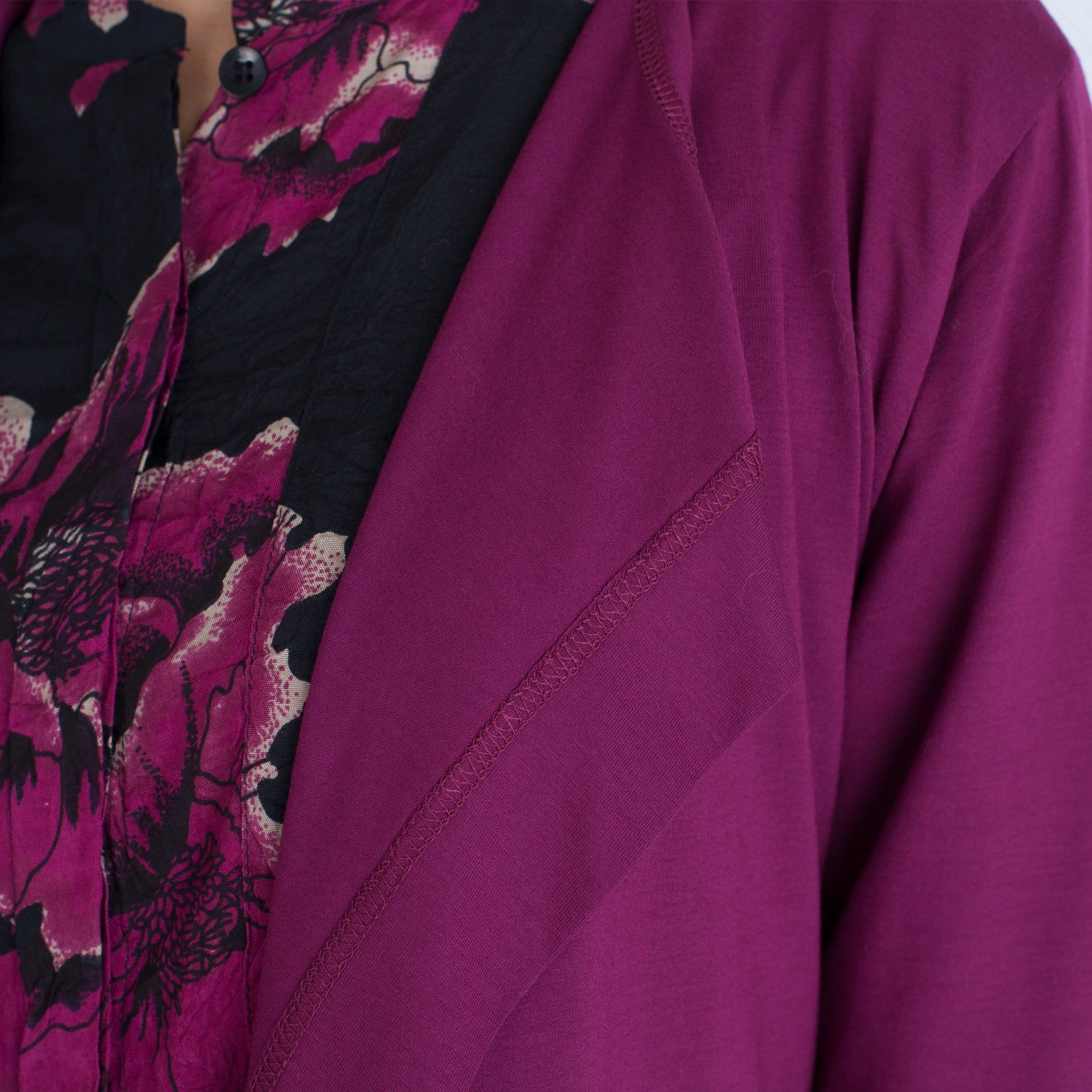 Masai Inger Jersey Cardigan Claret