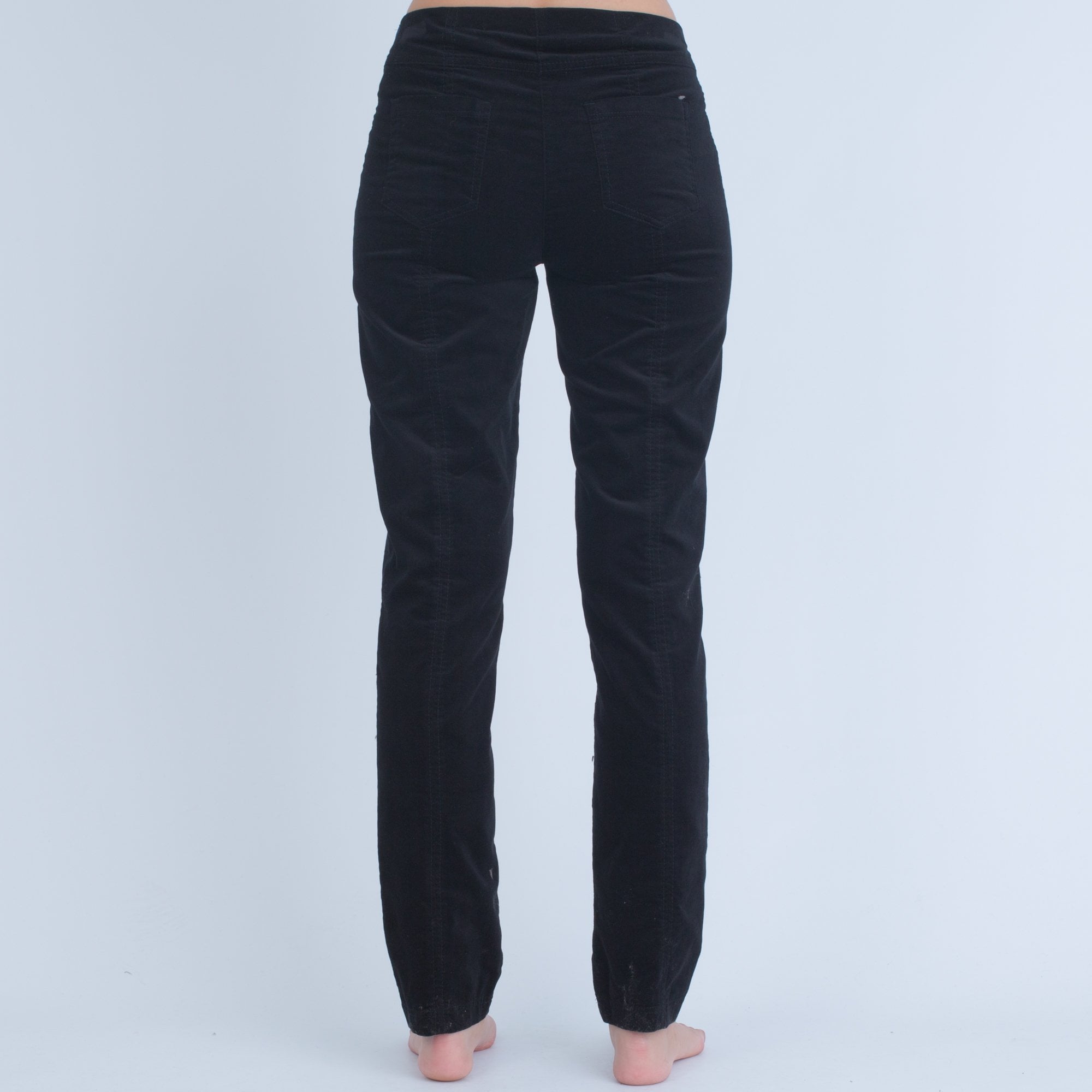 Robell Bella Cord Trouser Black