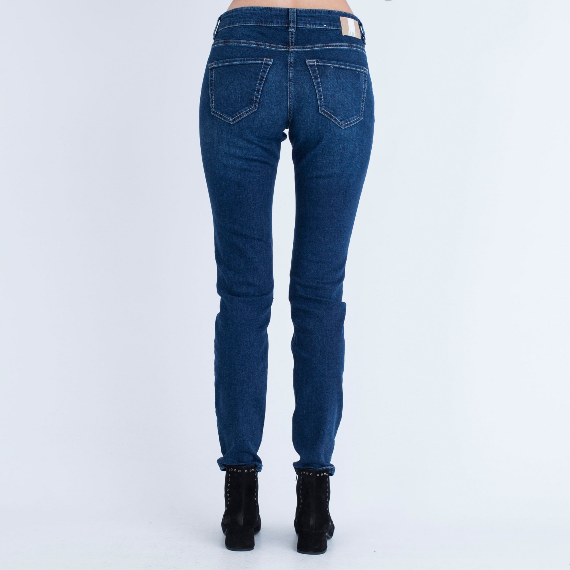 Mac Jeans Authentic Slim Jean Dark Denim D845 30L