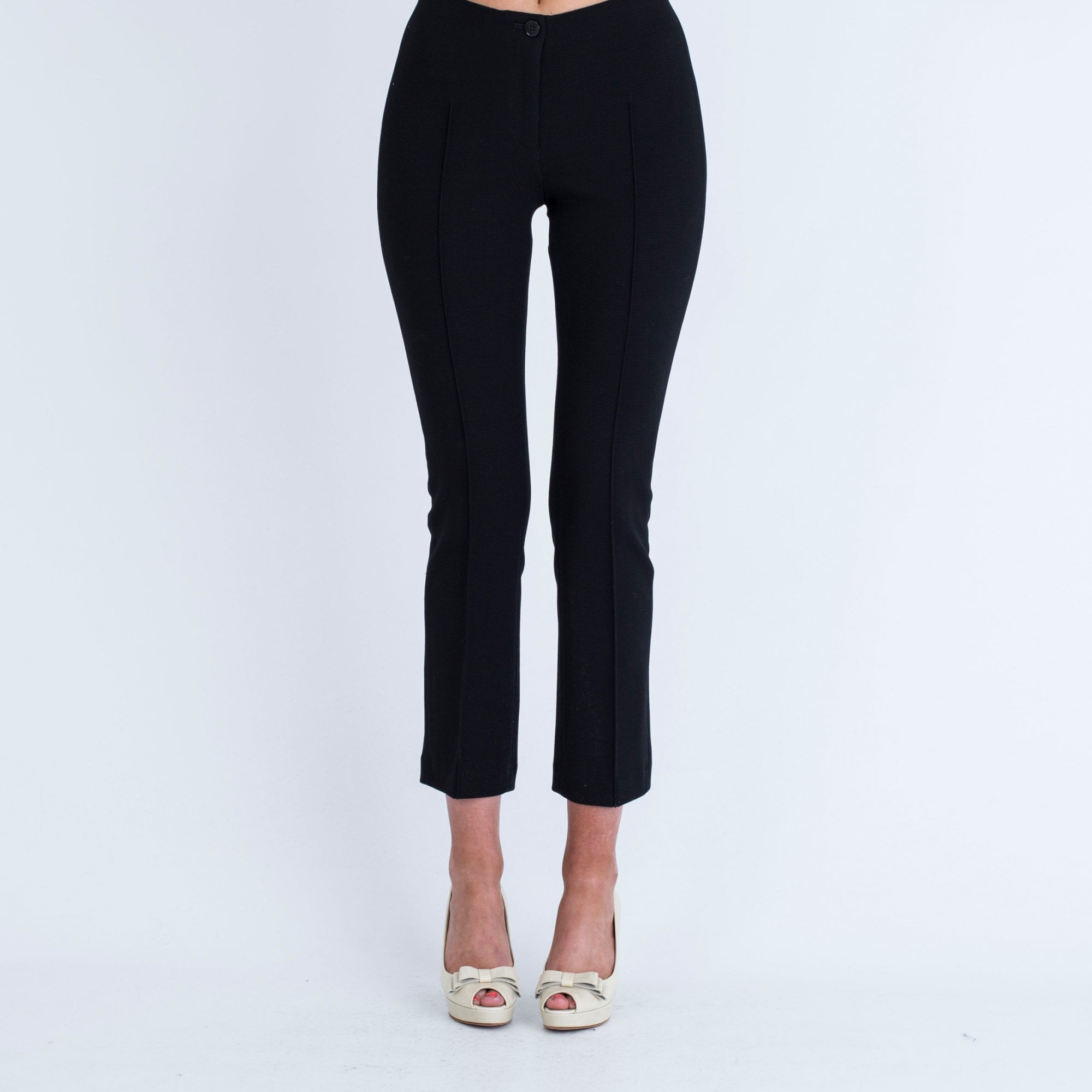 Marc Cain Textured Finish Trouser Black