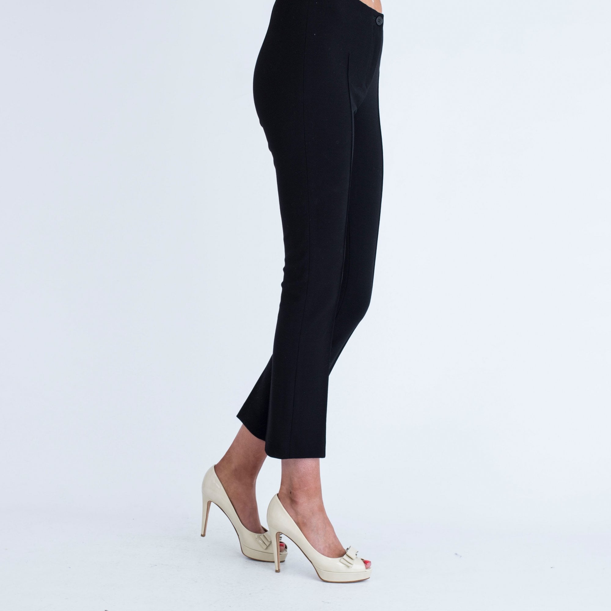 Marc Cain Textured Finish Trouser Black