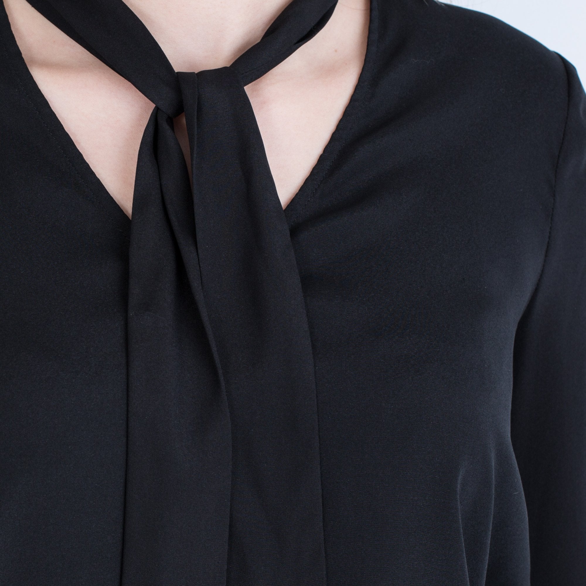 Dea Kudibal Dakota Tie Neck Tunic Black