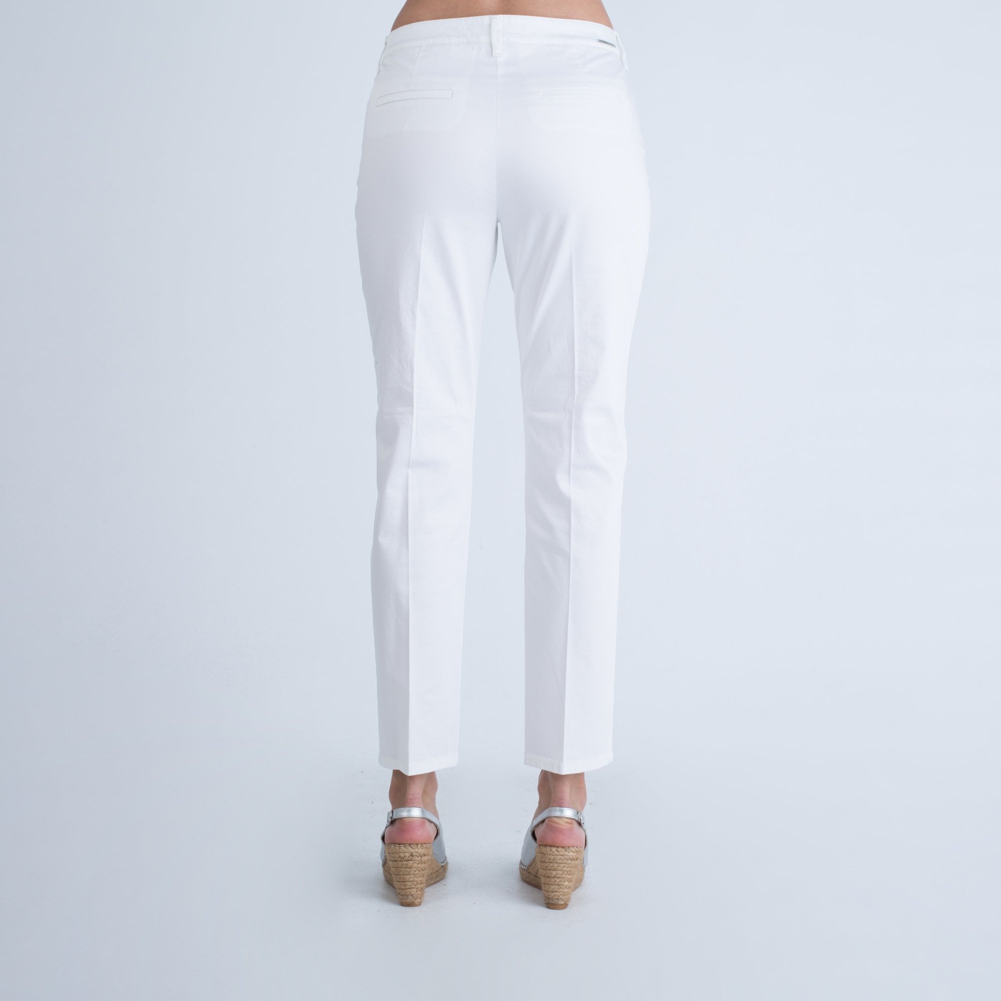 Mac Smart Cigarette Trouser White 28L