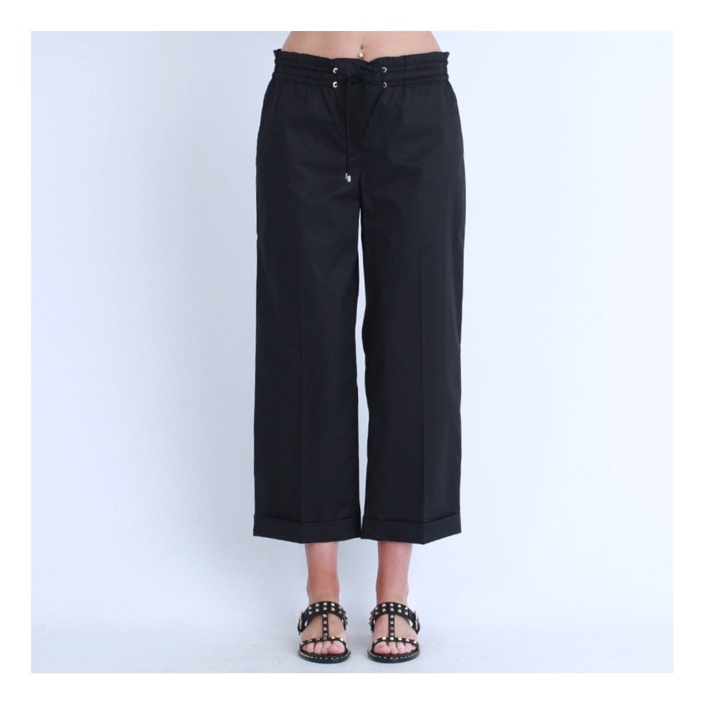 Riani Fine Cotton Culotte Pant Black