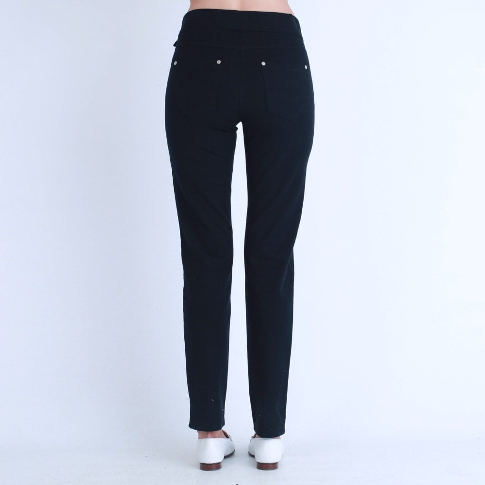 Robell Rose Cotton Jegging Black 90