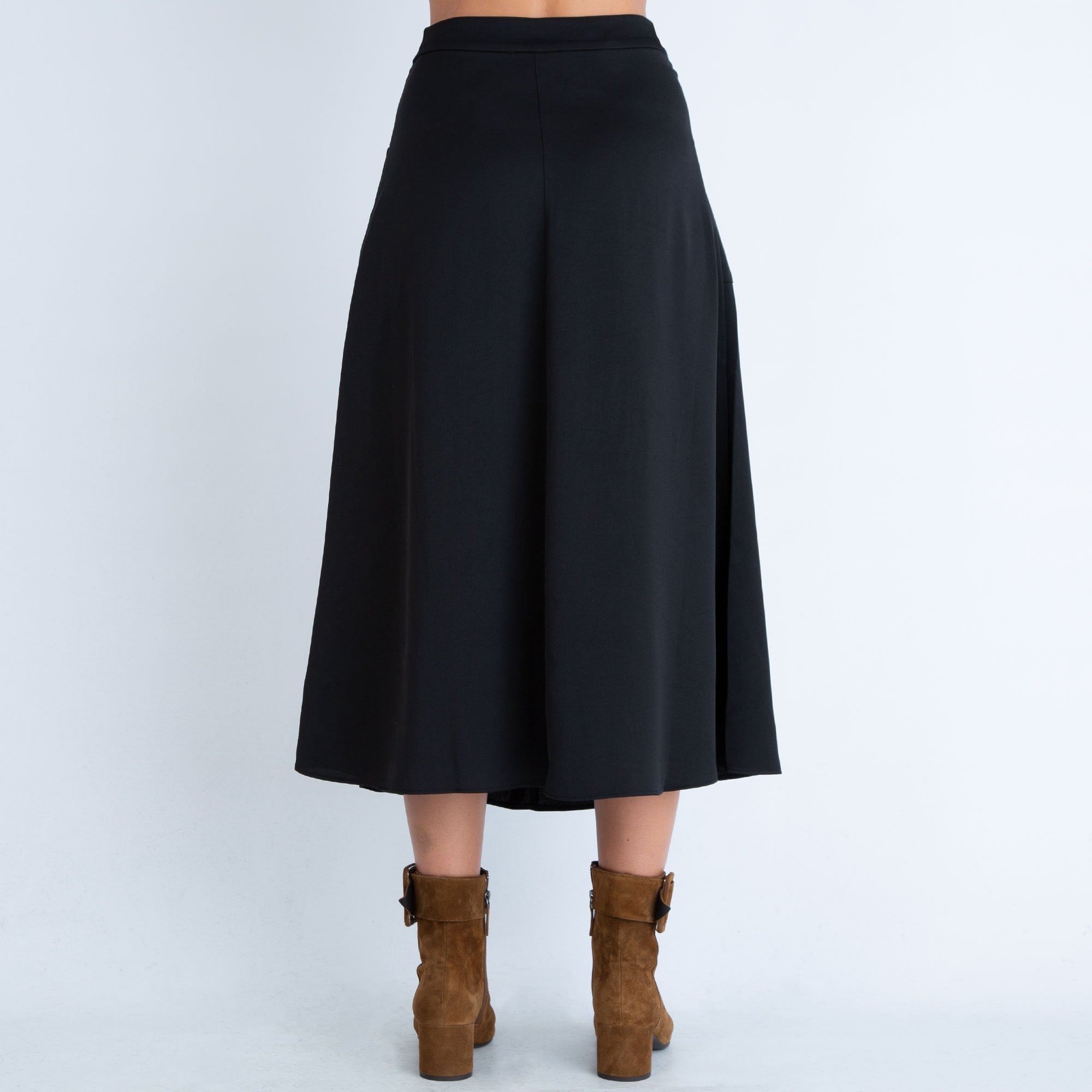 Ilse Jacobsen Aide07 Long Skirt Black