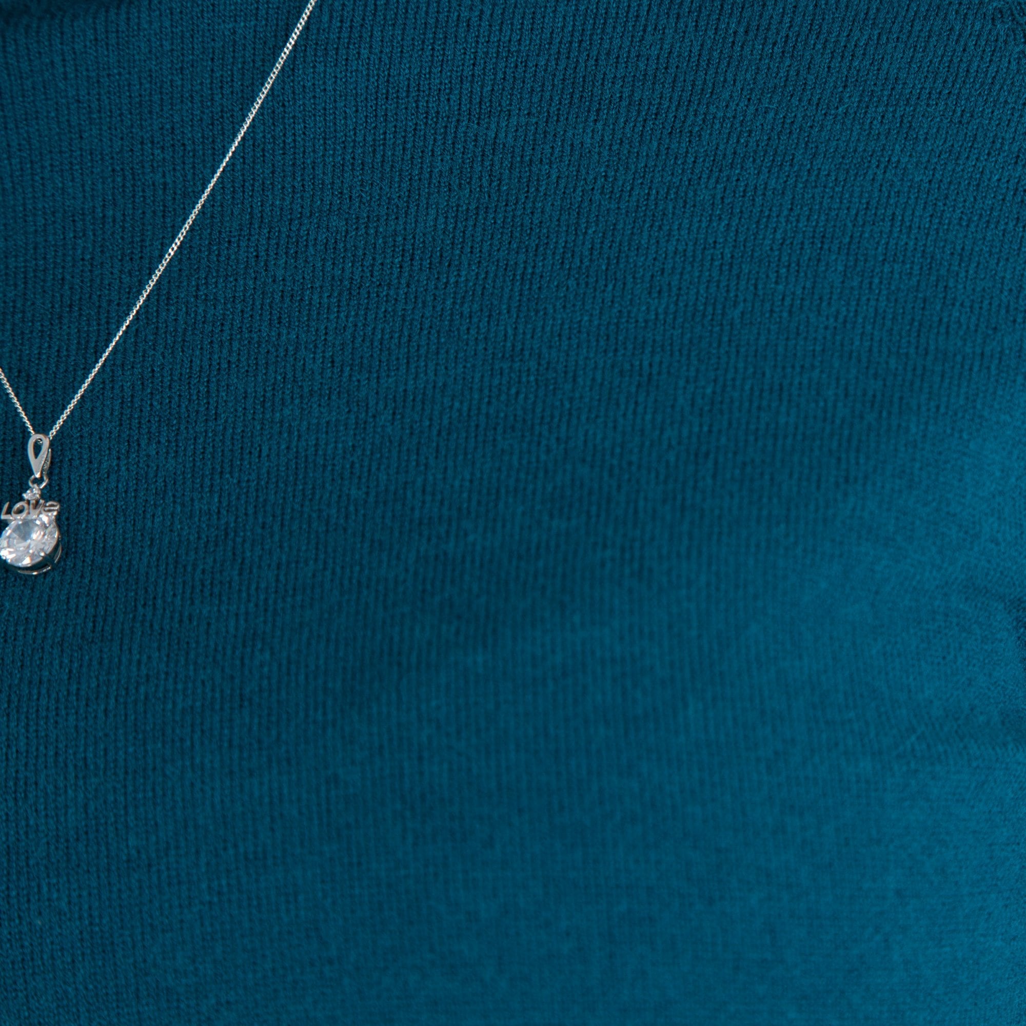 Pour Moi Fine Knit Turtleneck Teal