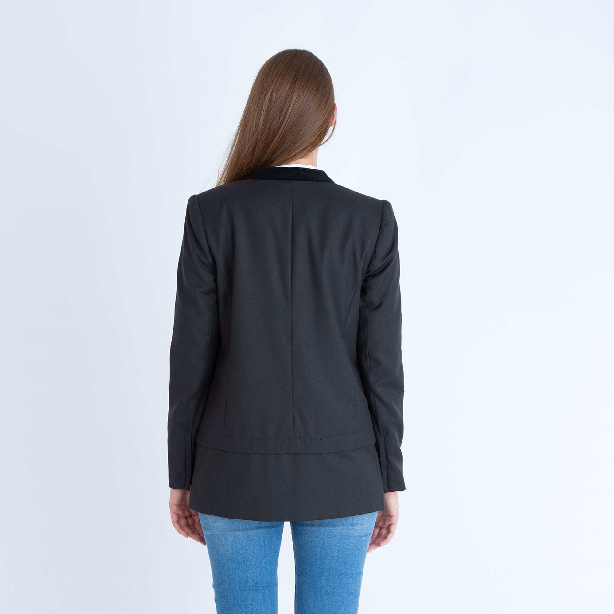 Day Birgir Et Mikkelsen E To E Jacket With Pleat Hem Black