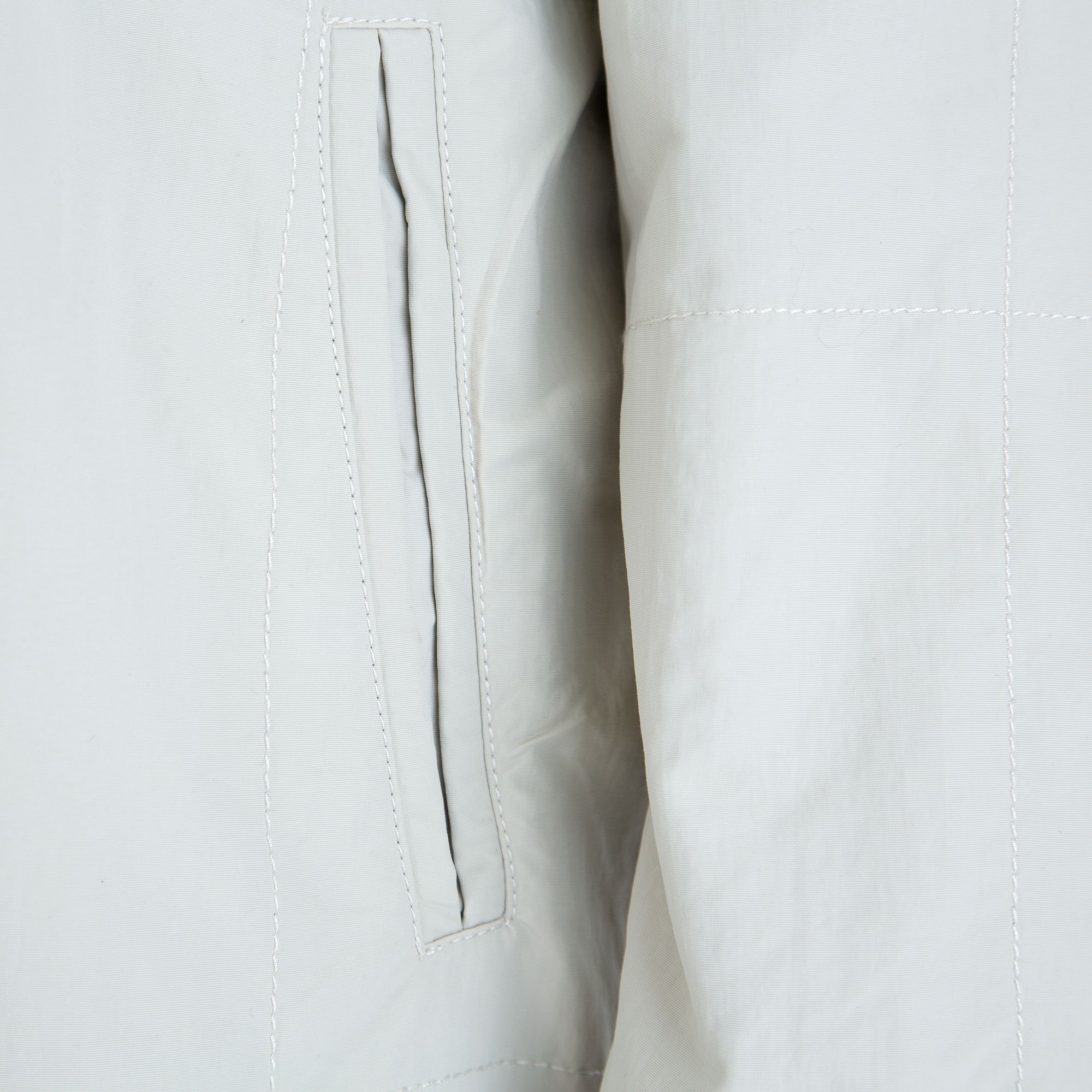 Rino & Pelle Fermin Collarless Long Rain Mac Beige