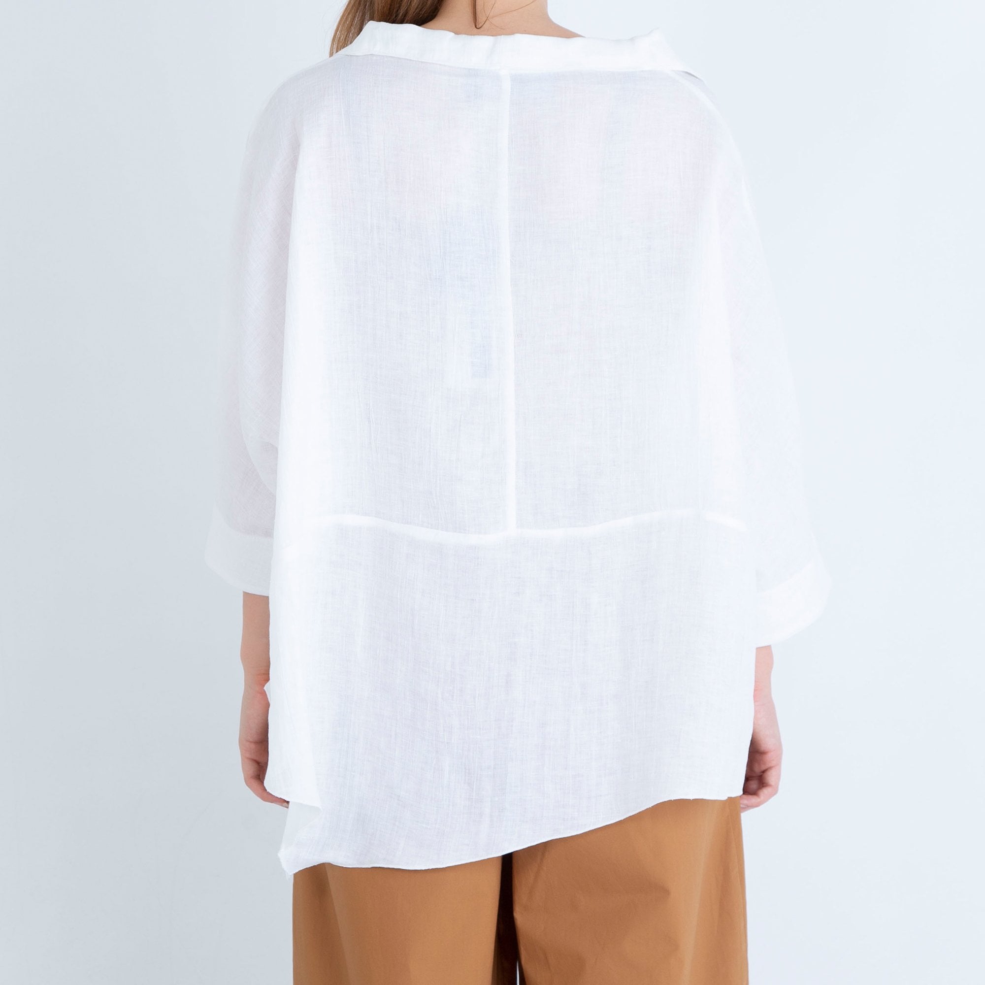 Ozai N Ku Linen Jacket White