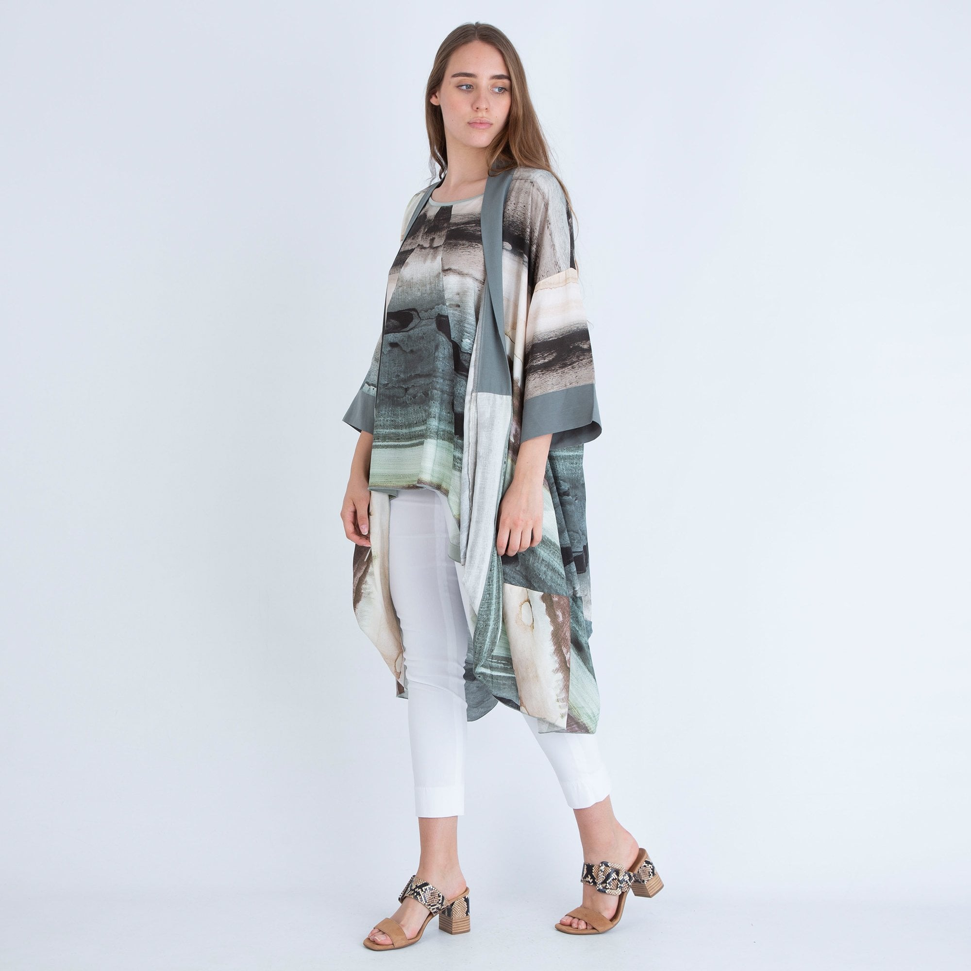 Ozai N Ku Hacker Soft Stripe E To E Jacket Multi