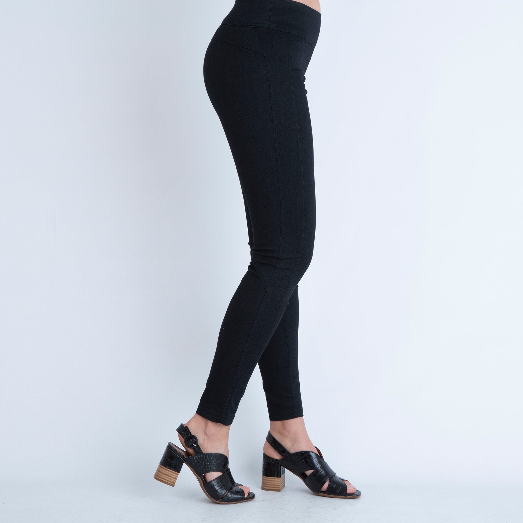 Robell Sally Pull On Stretch Jean Black