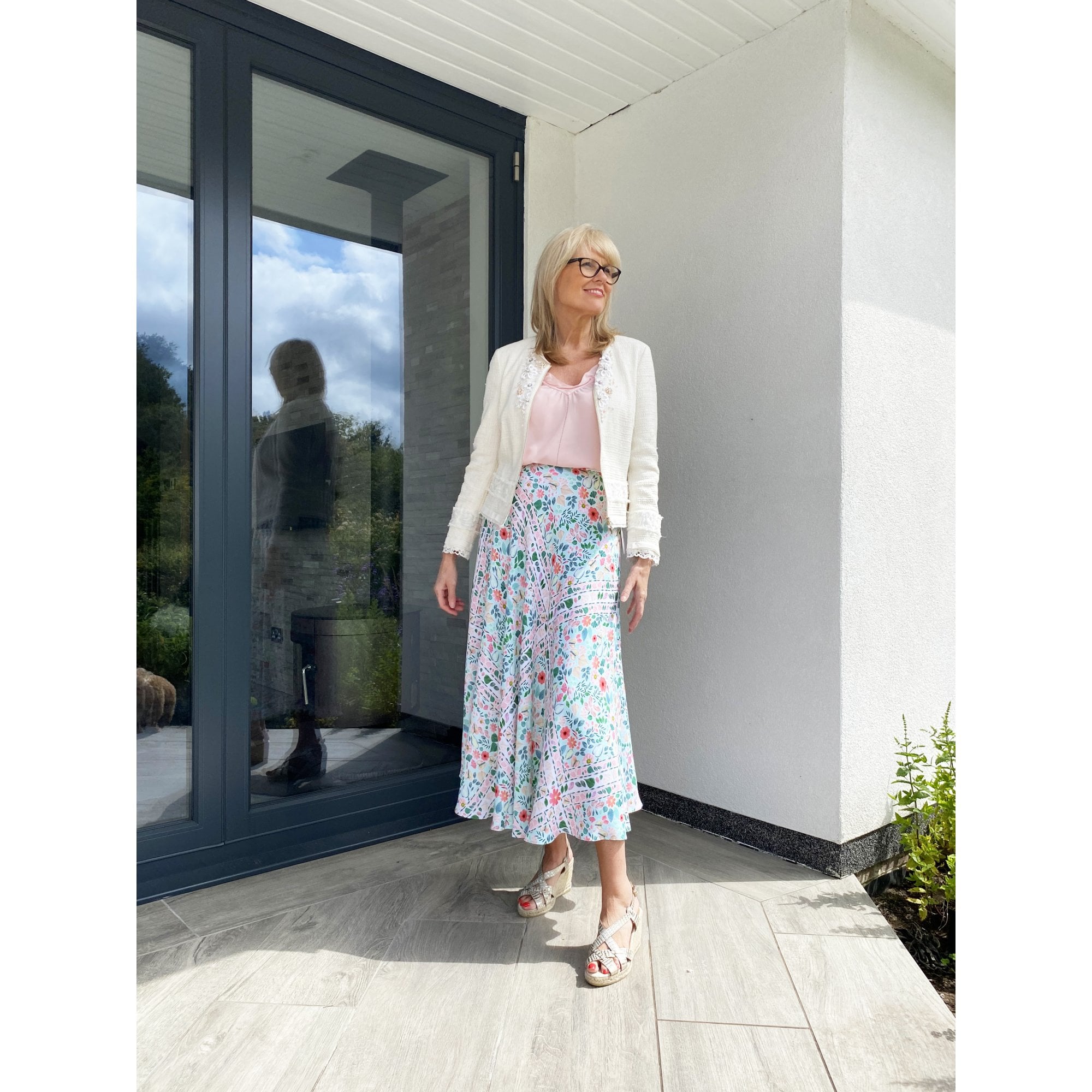 Riani Pretty Floral Maxi Skirt Multi