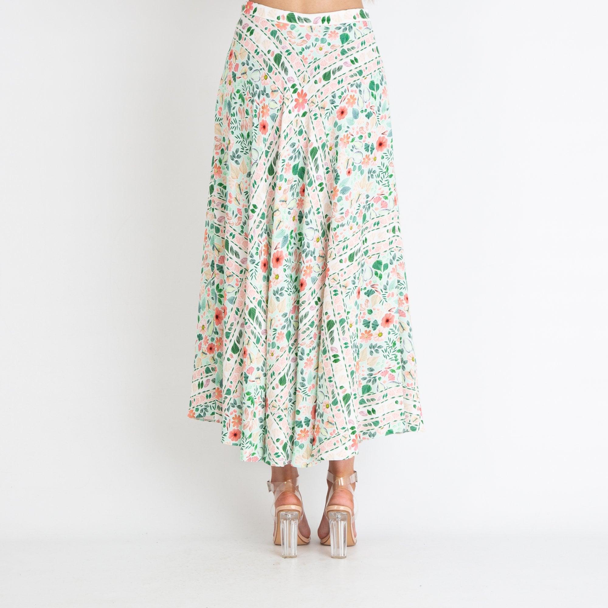 Riani Pretty Floral Maxi Skirt Multi
