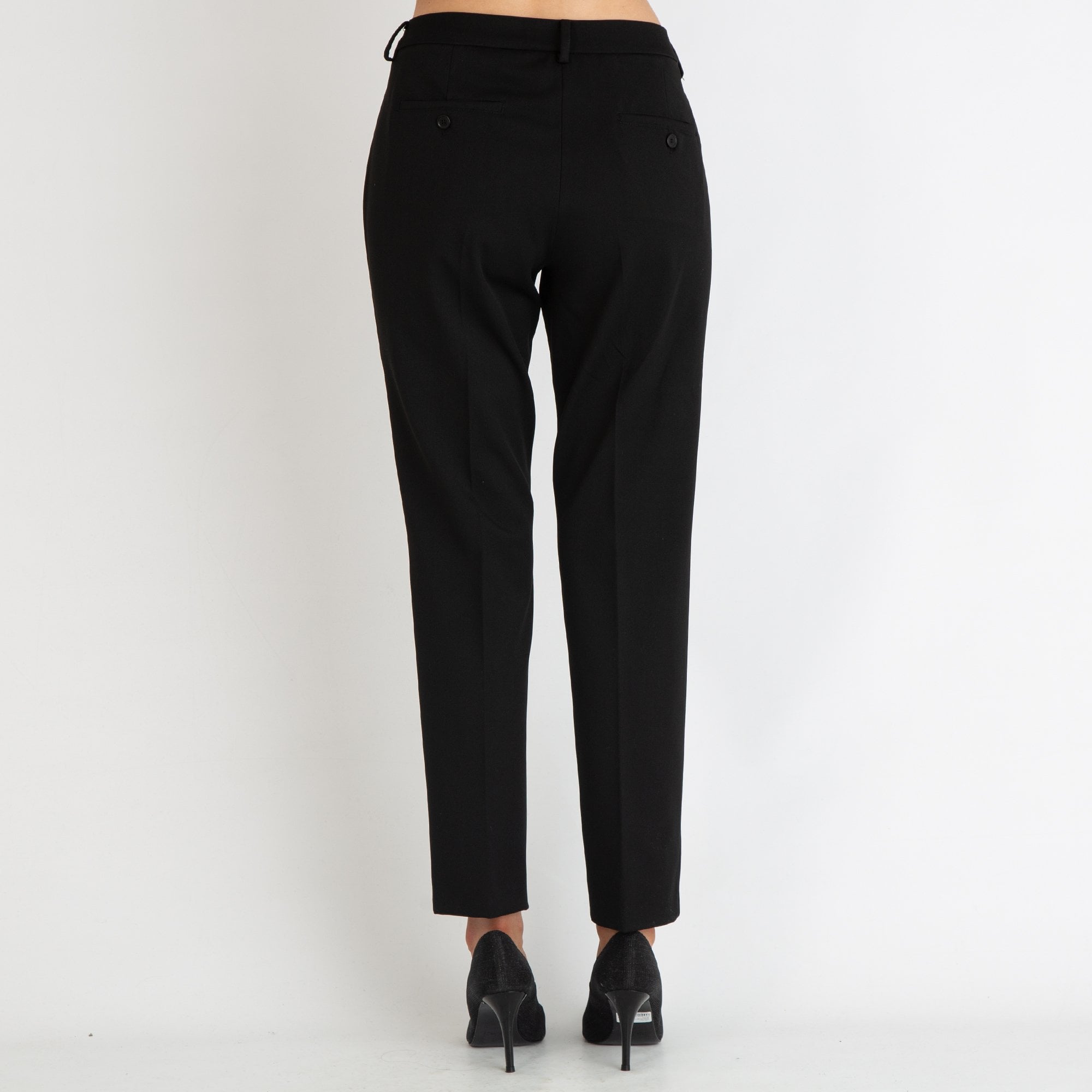 Weekend By Maxmara Madre Narrow Leg Trouser Black