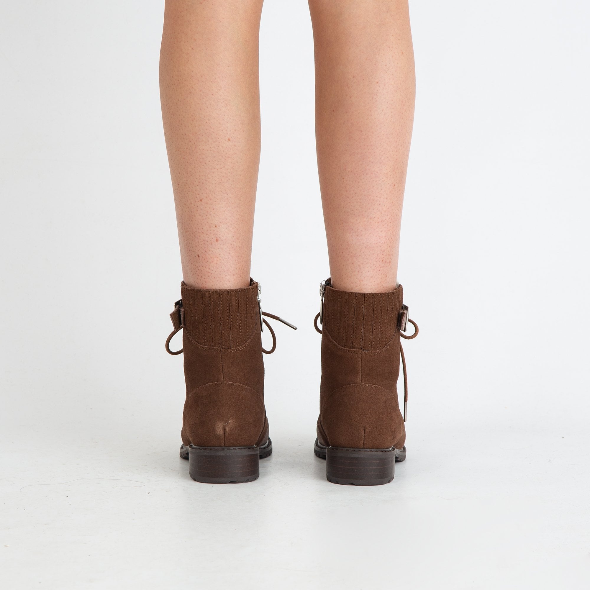 Emu Australia Waldron Suede Hiking Boot With Side Zip Tan