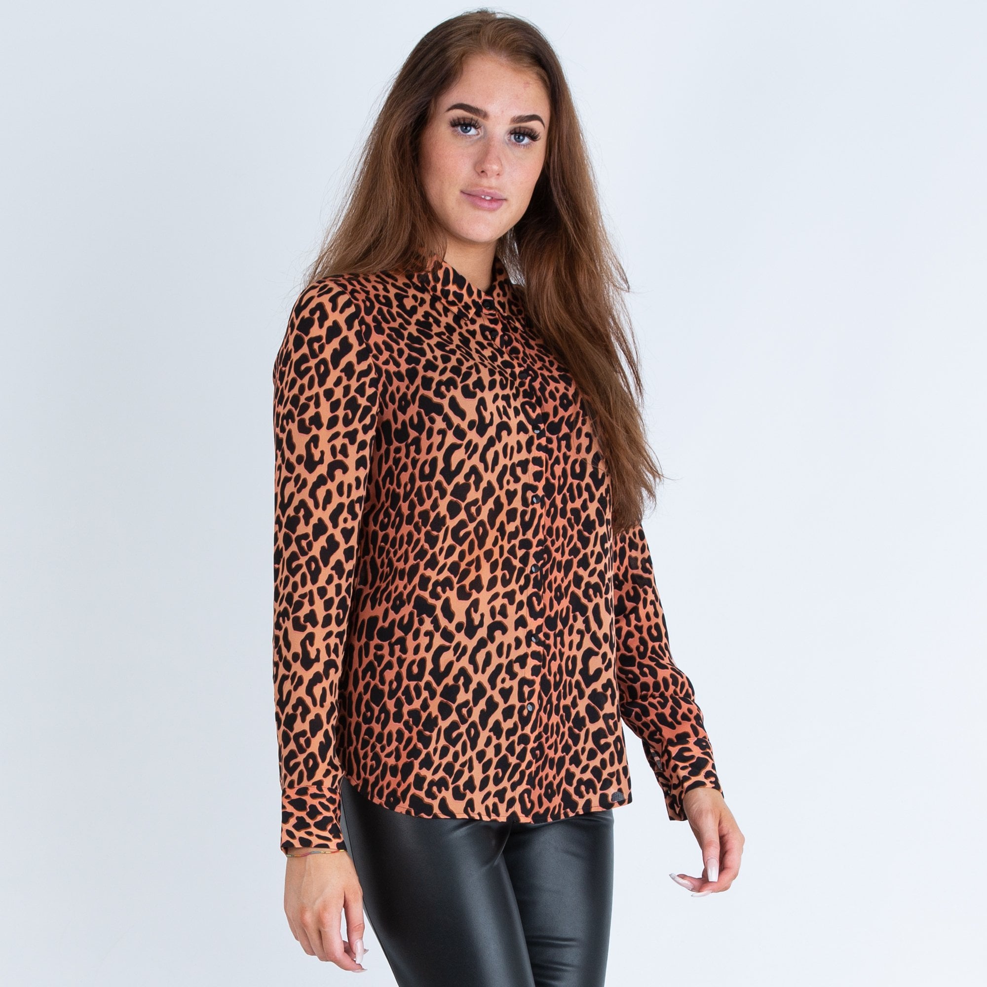 Maison Scotch Leopard Print Shirt | Sister Online – SisterOnlinestore
