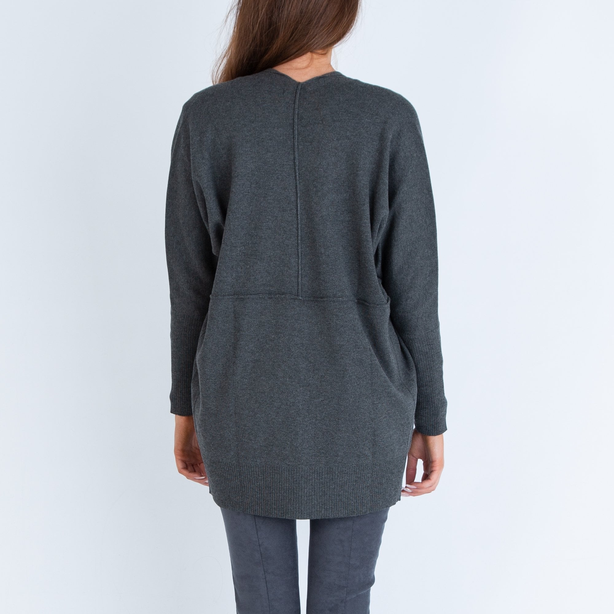 Milano Italy E To E Cocoon Cardi Graphite