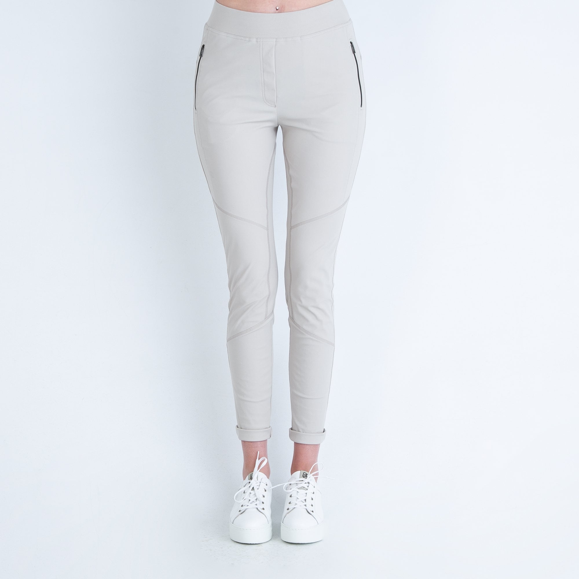Marc Cain Pull On Stretch Sporty Legging Sand