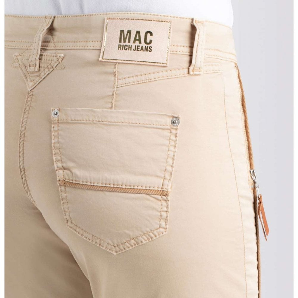 Mac Soft Fabric Plain Combat Jean Sand 257r 28L