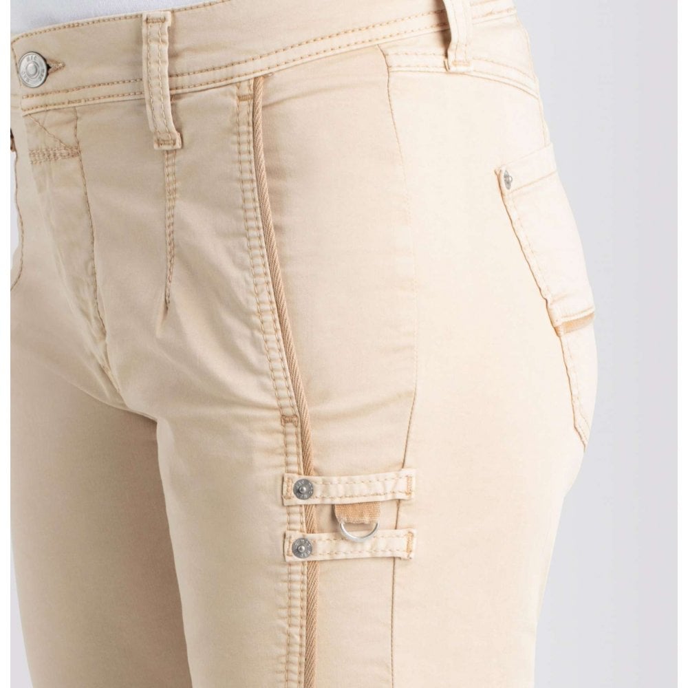 Mac Soft Fabric Plain Combat Jean Sand 257r 28L